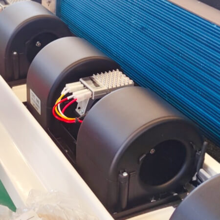 bus air conditioner fan