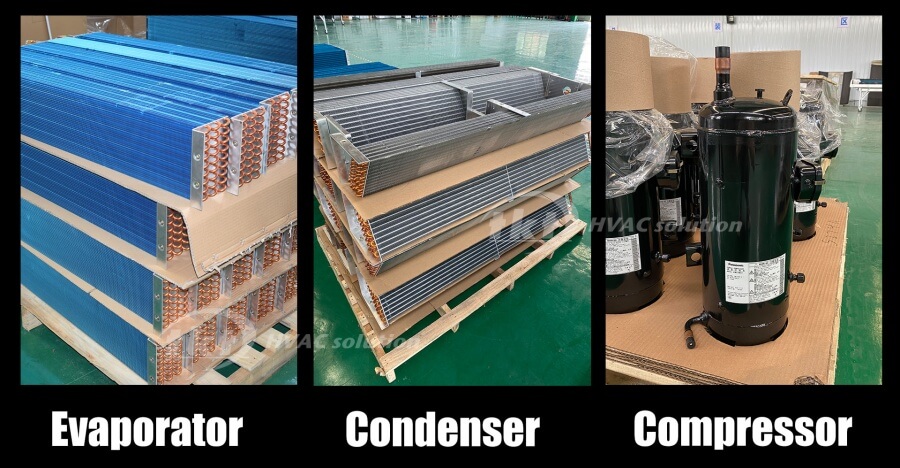 bus air conditioner parts