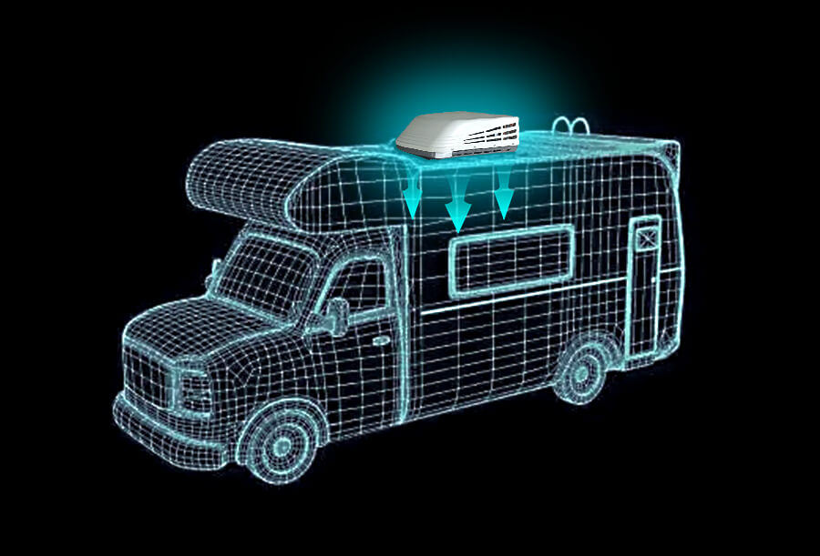 rv air conditioner diagram